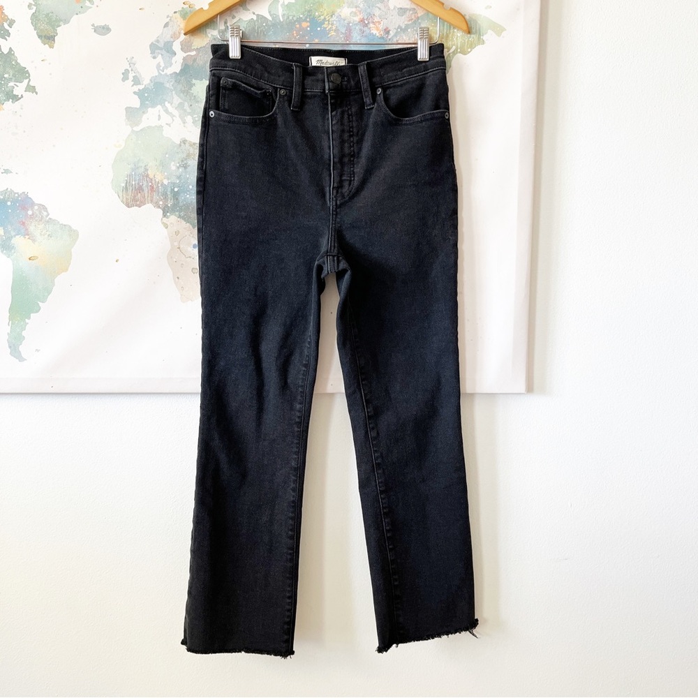 Madewell Women's cali Demi Boot Cut Jeans - Black